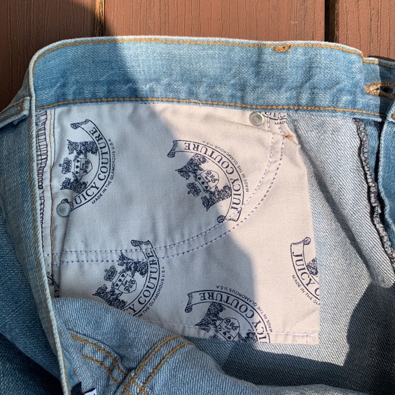 Juicy Couture Juicy Couture vintage denim skirt Size 32" / US 10 / IT 46 - 12 Thumbnail