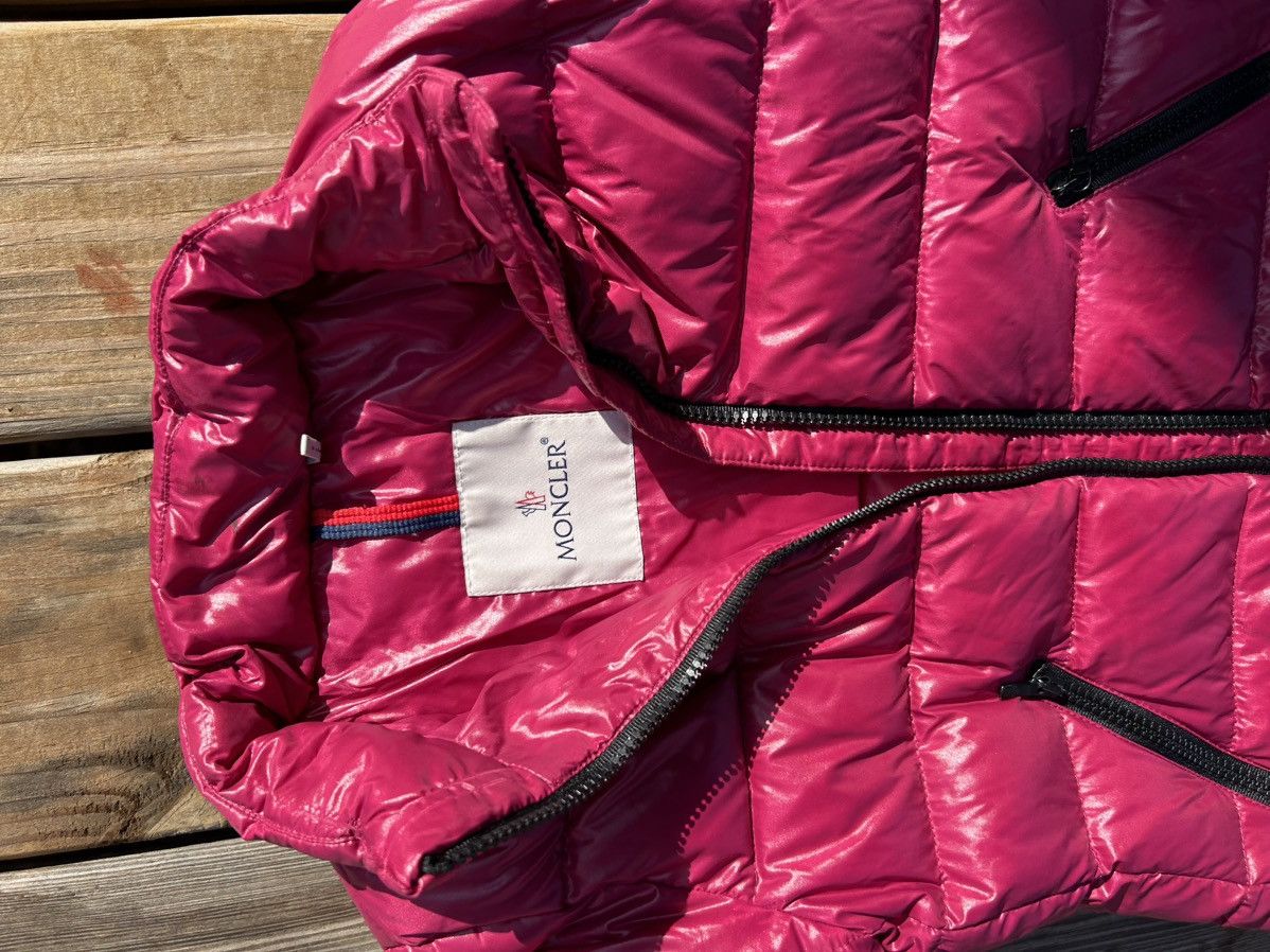 Moncler Kids Moncler Pink Puffer Jacket with Detachable Hood Size XXS / US 00 / IT 34 - 7 Thumbnail