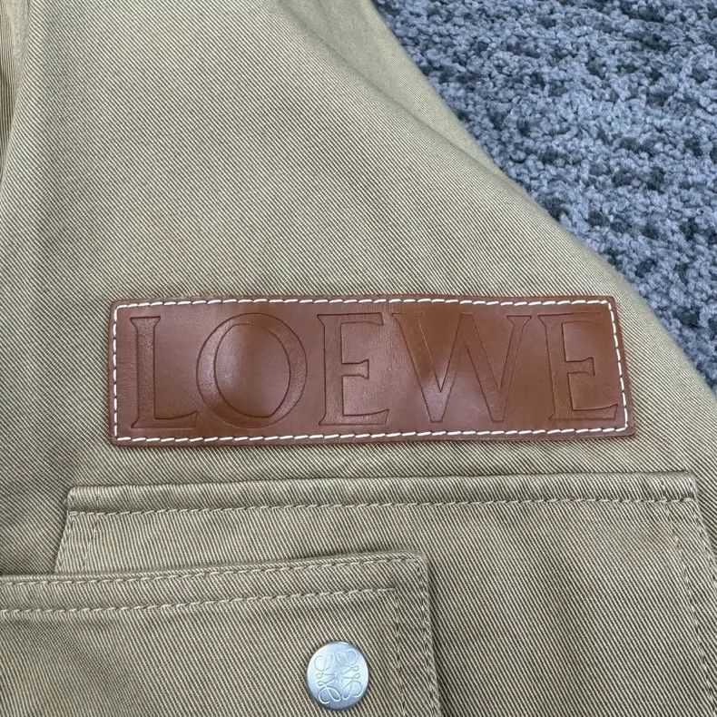 Loewe LOEWE Brown and elegant irregular emblem style coat Size XS / US 0-2 / IT 36-38 - 6 Thumbnail