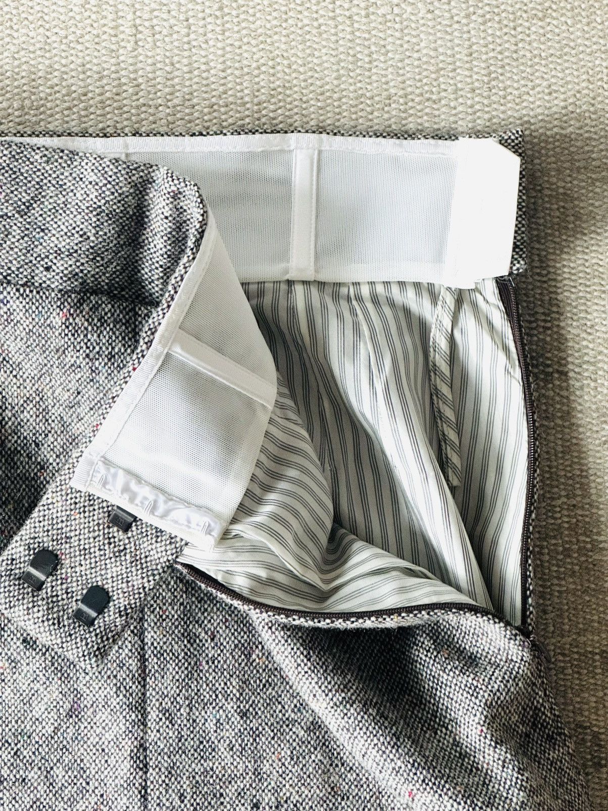 Black Sheep Black Sheep by Thom Browne for brooks brothers gray skirt Size 24" / US 00 / IT 34 - 8 Thumbnail