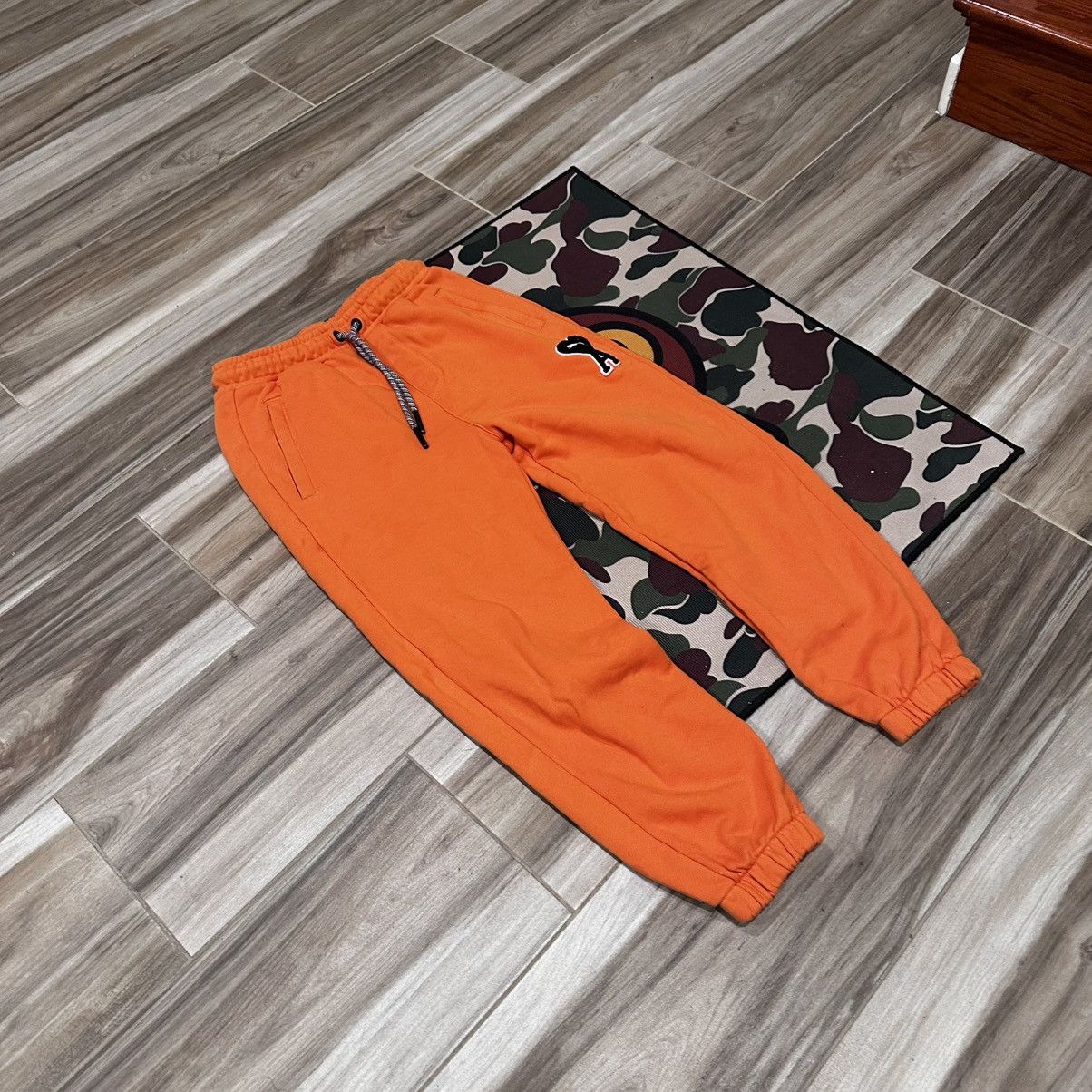 AMI × Puma Puma x AMI Orange Sweatpants Size US 32 / EU 48 - 2 Thumbnail