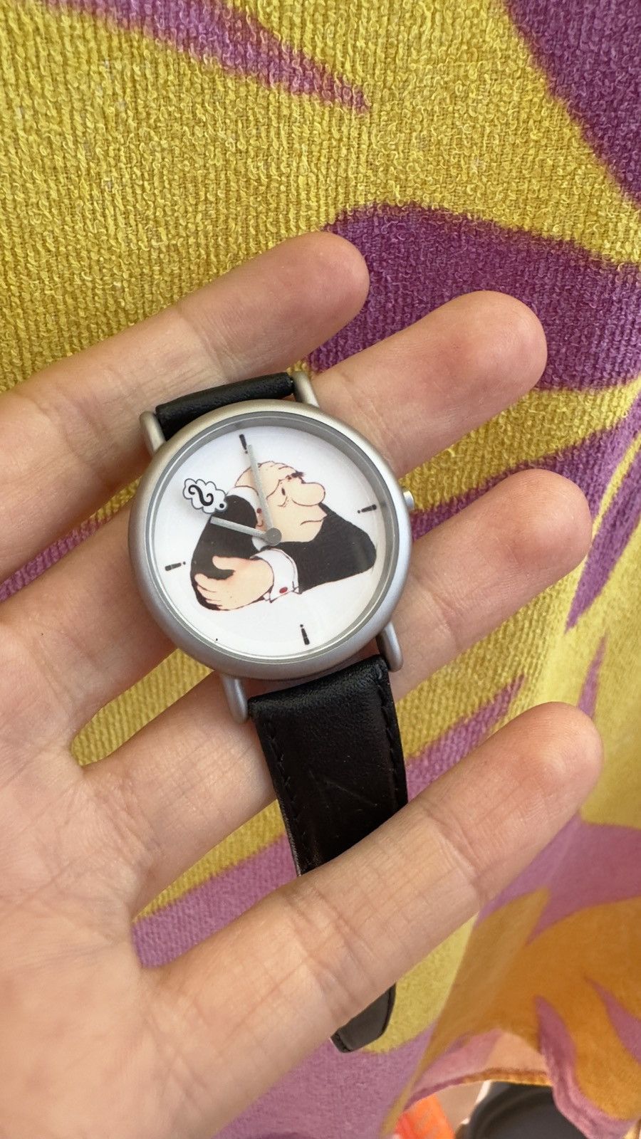 image of Vintage 1999 Anima Watch Loriot in Black, Men's