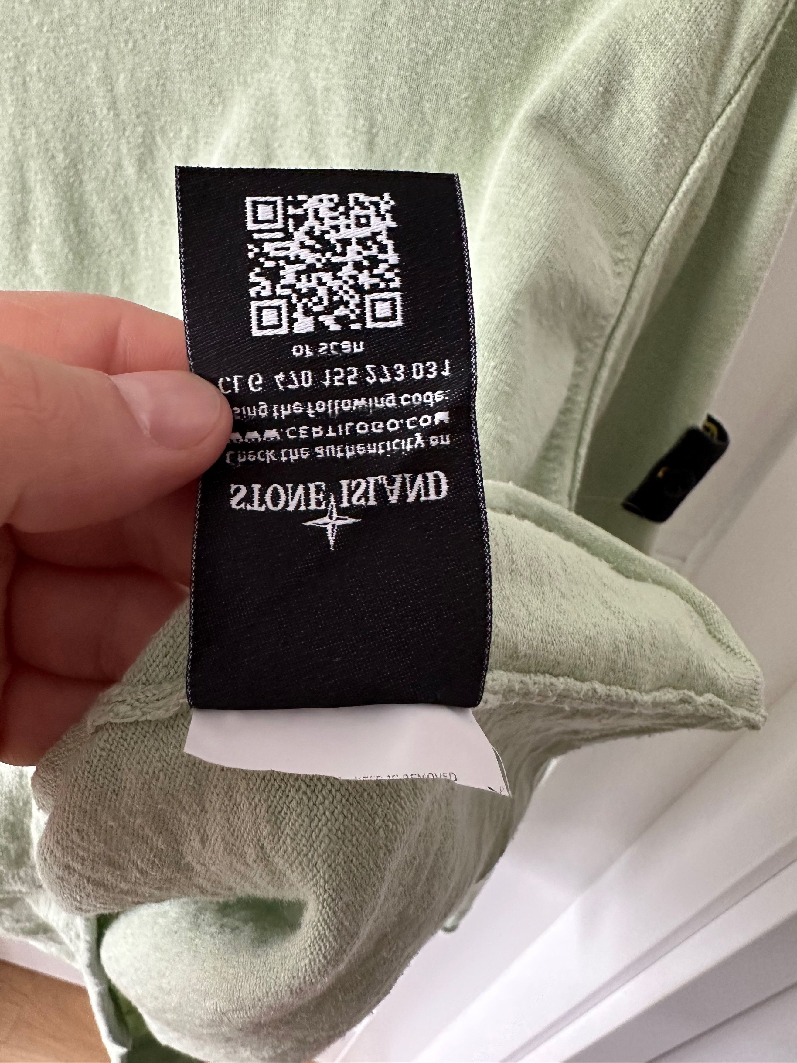 Stone Island Stone Island Light mint crew neck jumper Size US L / EU 52-54 / 3 - 9 Thumbnail