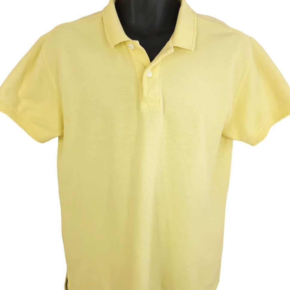 Eddie Bauer VINTAGE Eddie Bauer Polo Shirts Mens Size Large Yellow White 90s Lot Of Four Size US L / EU 52-54 / 3 - 4 Thumbnail