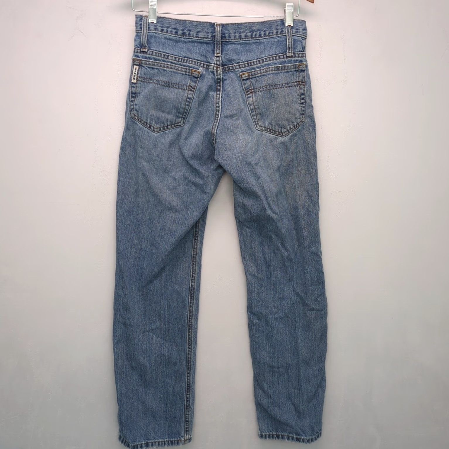 Vintage VINTAGE Cinch White Label Jeans Men 28x30 Blue Denim 5-Pocket Western Style Relaxed Regular Straight Size US 28 / EU 44 - 2 Thumbnail