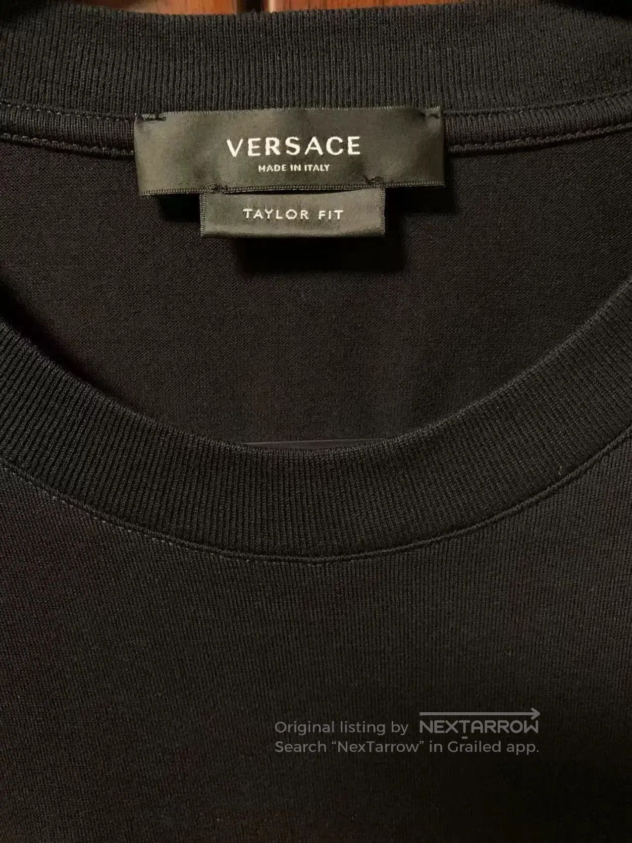 Versace Versace Men's Embroidered Logo T-shirt. Size US L / EU 52-54 / 3 - 3 Thumbnail