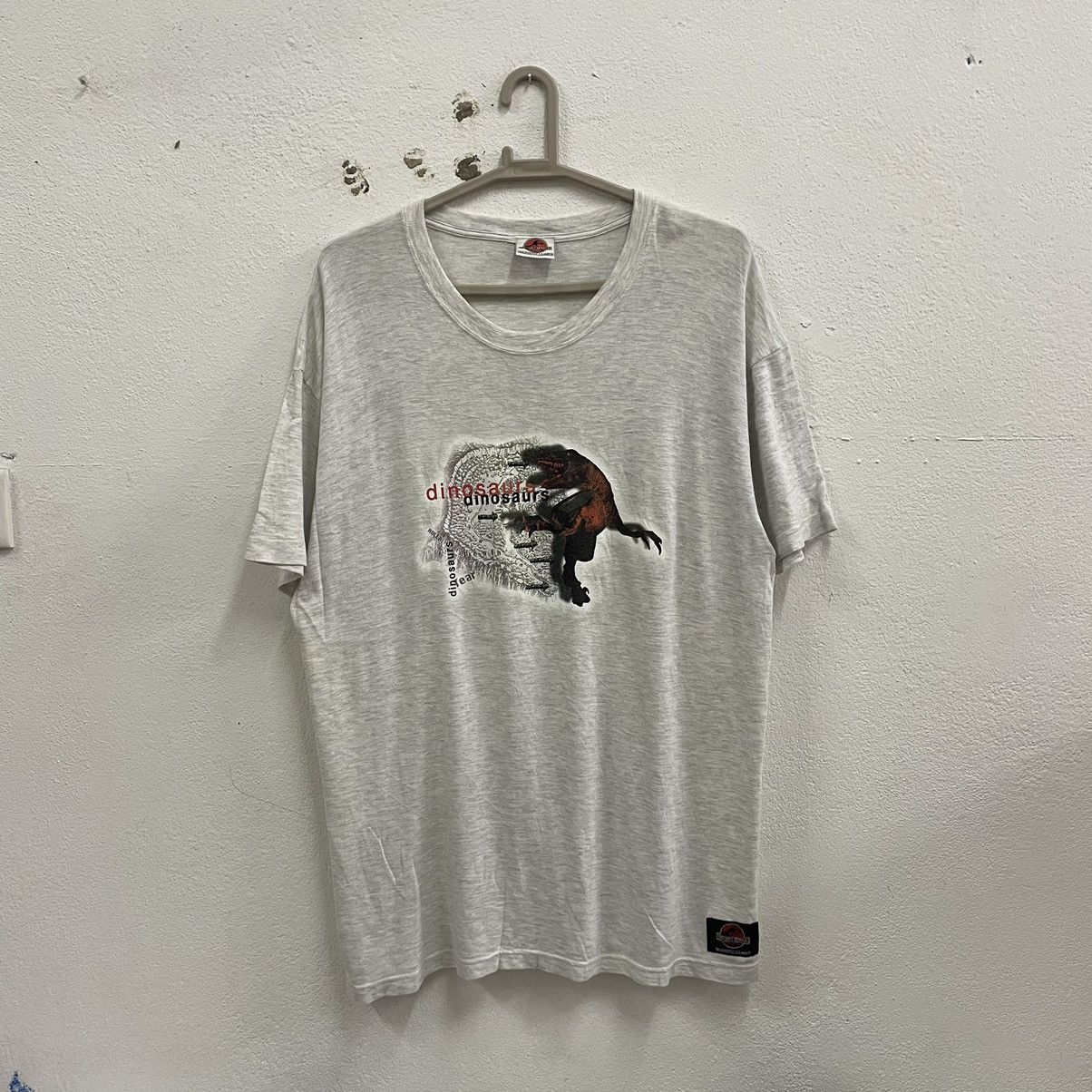 Vintage 🔥Vintage 1997 Jurassic Park Pre Historic Promo Movie Tee Size US XL / EU 56 / 4 - 1 Thumbnail