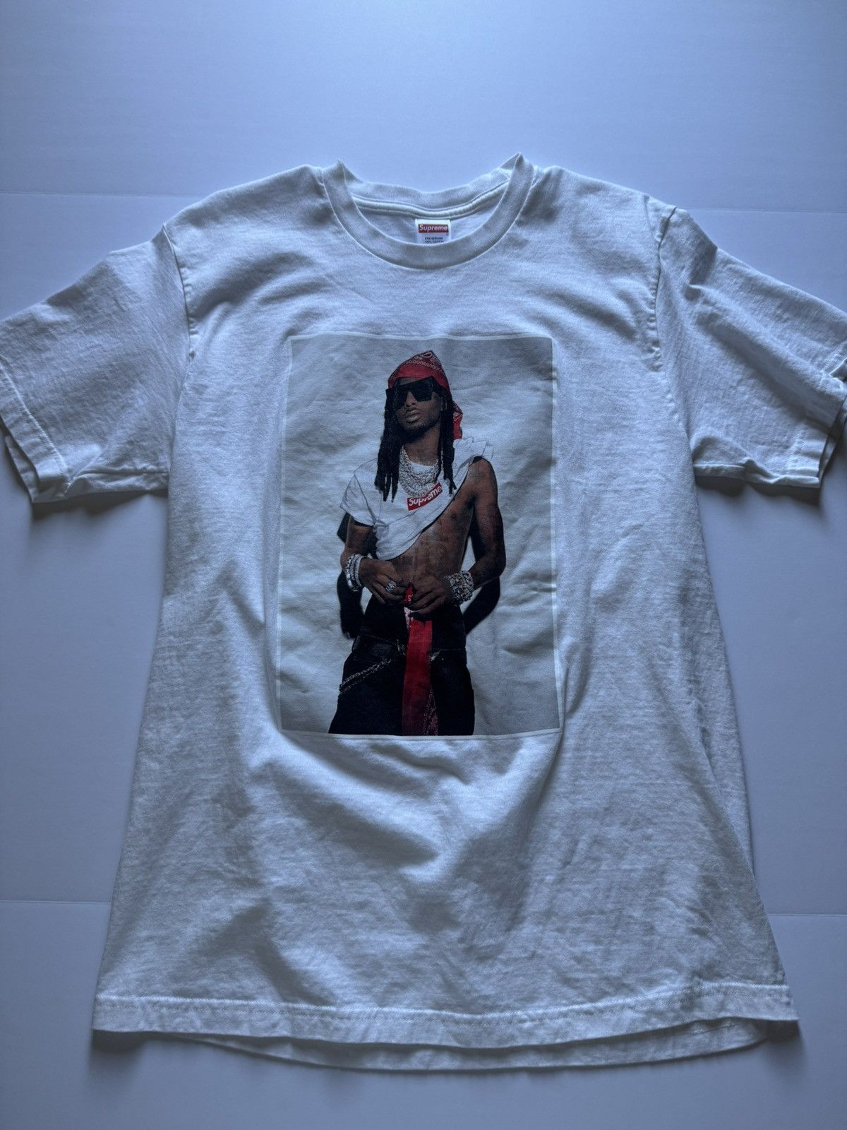 Supreme Playboi Carti supreme tee white | Grailed