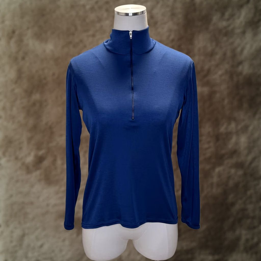 Patagonia Patagonia Capilene Pullover Womens XS Blue 1/4 Zip Lightweight Base Layer Shirt Size XS / US 0-2 / IT 36-38 - 1 Thumbnail