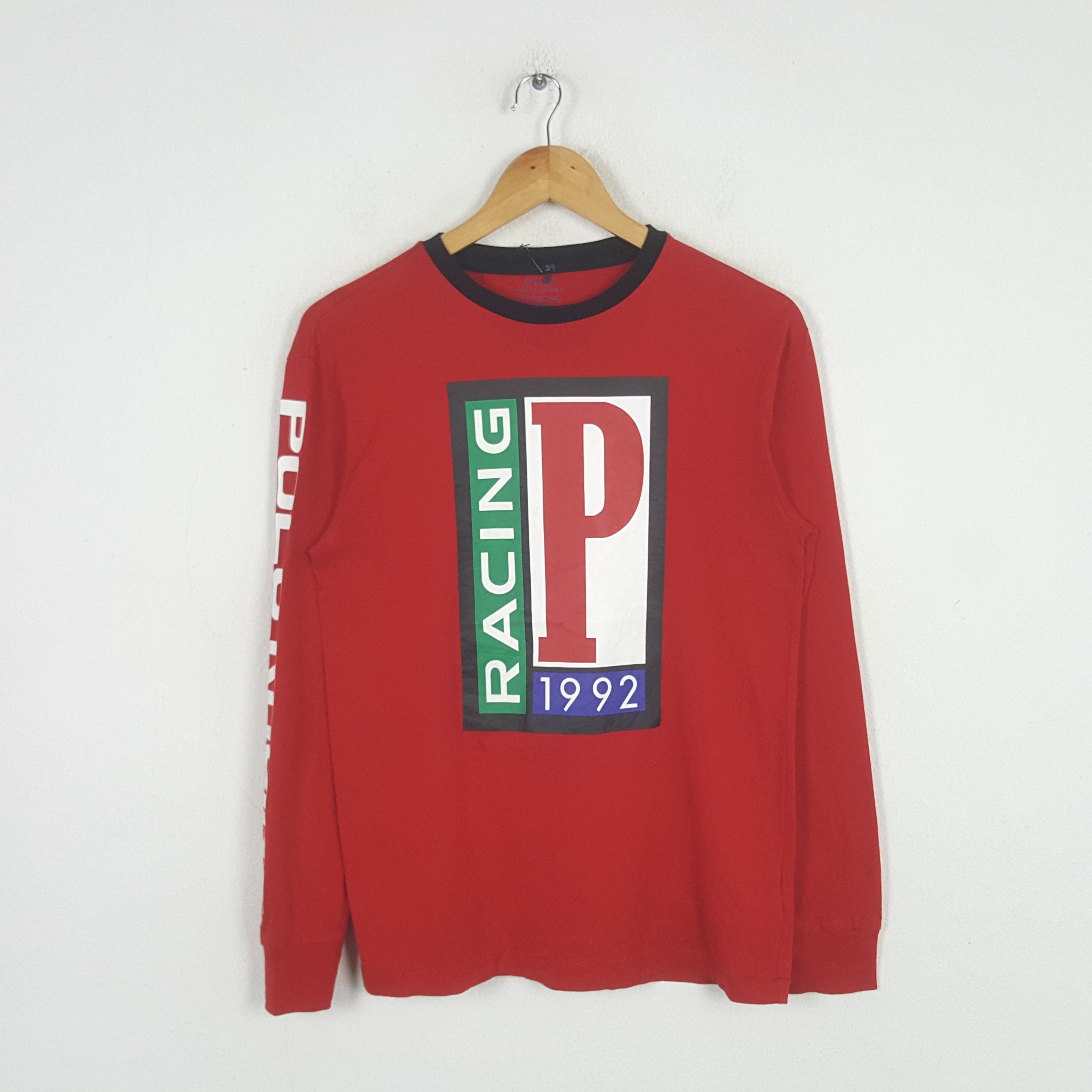 Polo Ralph Lauren Vintage Polo Racing by Ralph Lauren 1992 shirt 31 Size US S / EU 44-46 / 1 - 1 Thumbnail