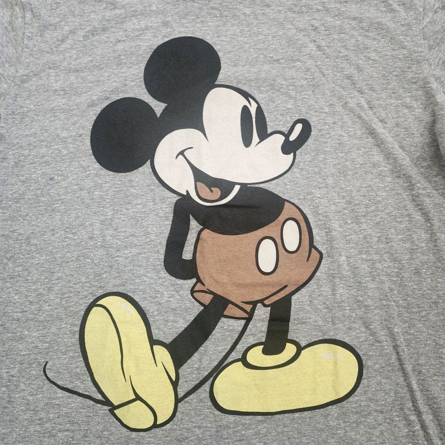 Disney Disney Mickey Mouse Graphic T-Shirt Gray Men’s L Classic Cartoon Tee Size US L / EU 52-54 / 3 - 4 Thumbnail