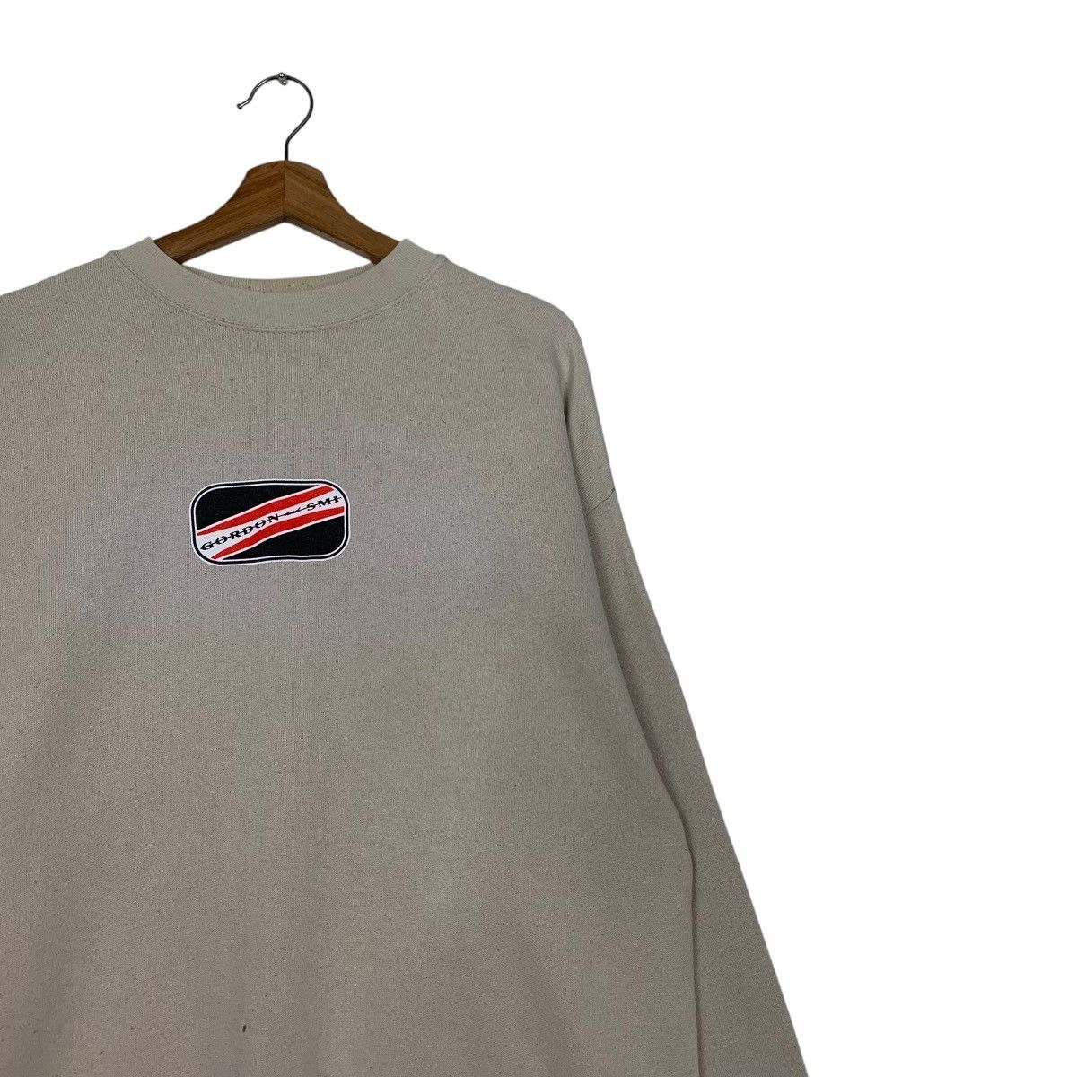 Vintage GORDON and SMITH Big Logo Surfing Sweatshirt #2224-C98 Size US M / EU 48-50 / 2 - 8 Thumbnail