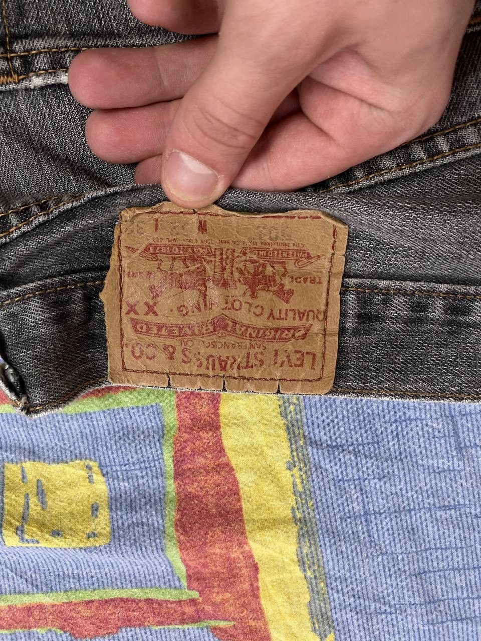 Levi's Levi's Jeans 501 Faded Denim Size US 32 / EU 48 - 22 Thumbnail