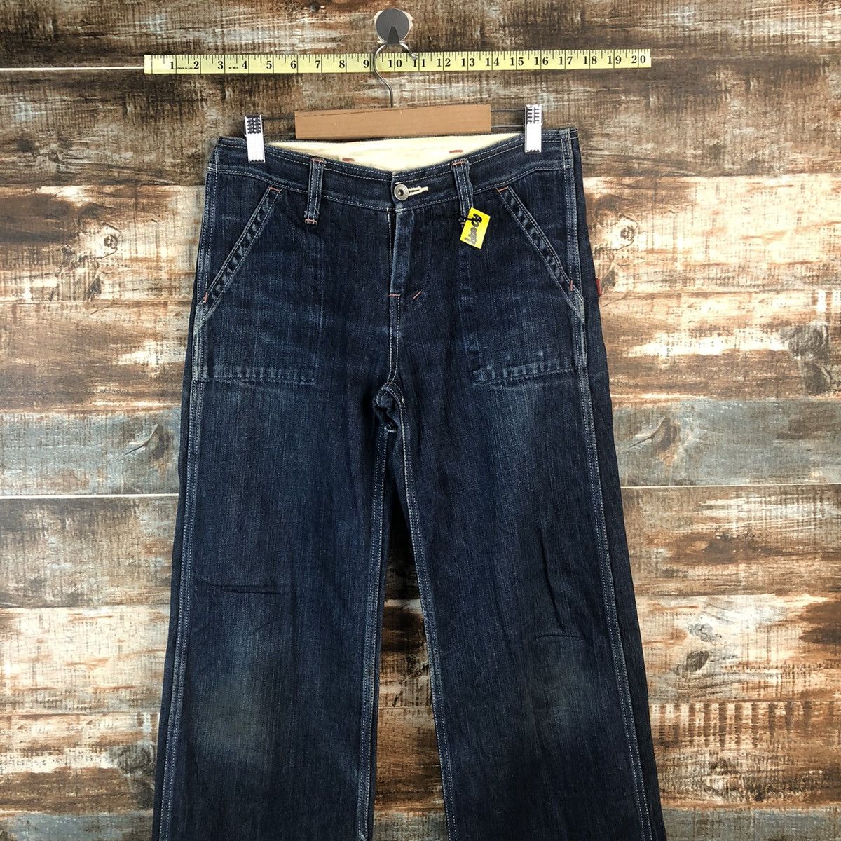 Johnbull John Bull Blue vintage japan Denim Pants #A2099 Size US 27 - 2 Thumbnail