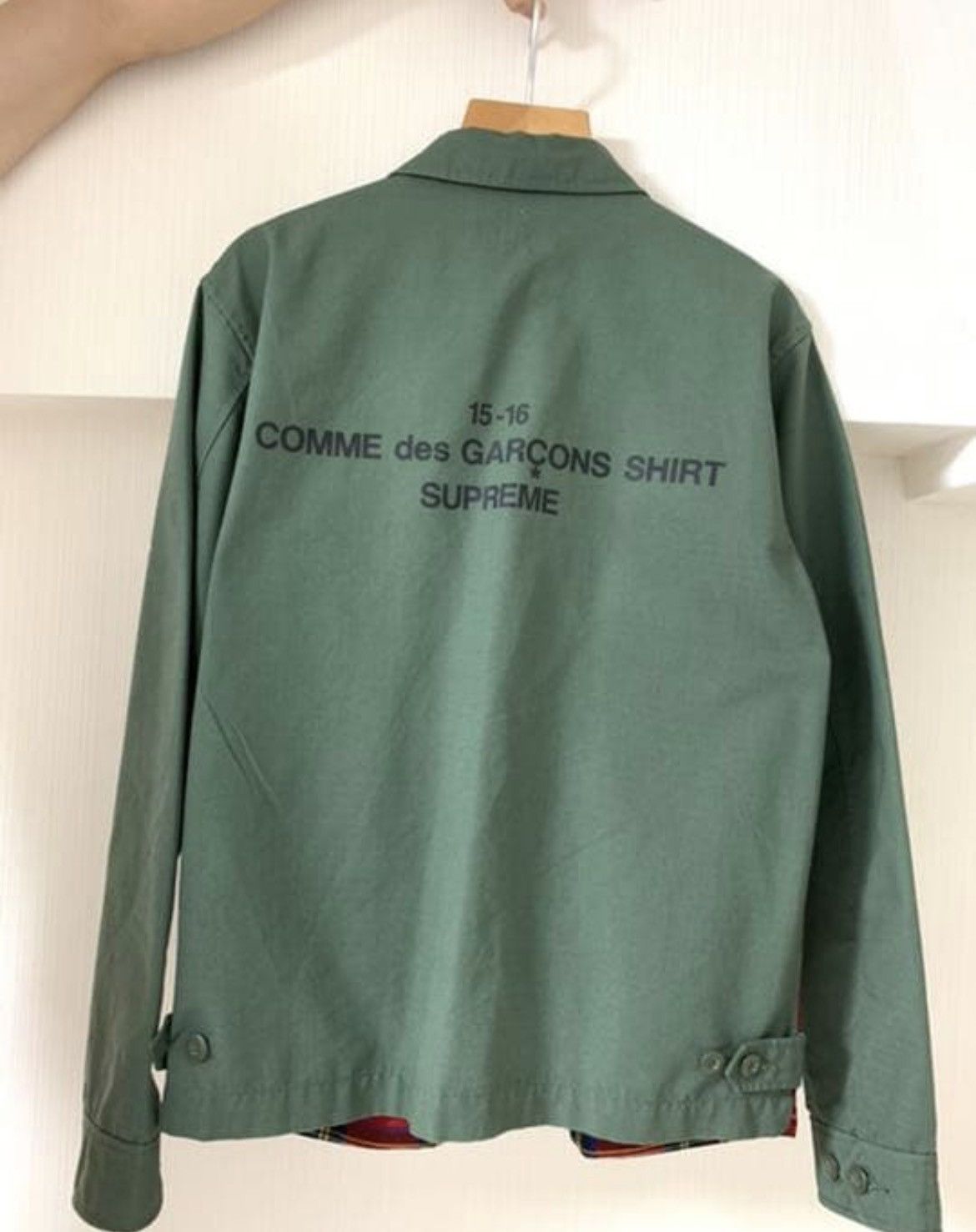 Comme des Garcons SHIRT × Supreme supreme comme des garcon jacket Size US M / EU 48-50 / 2 - 2 Thumbnail