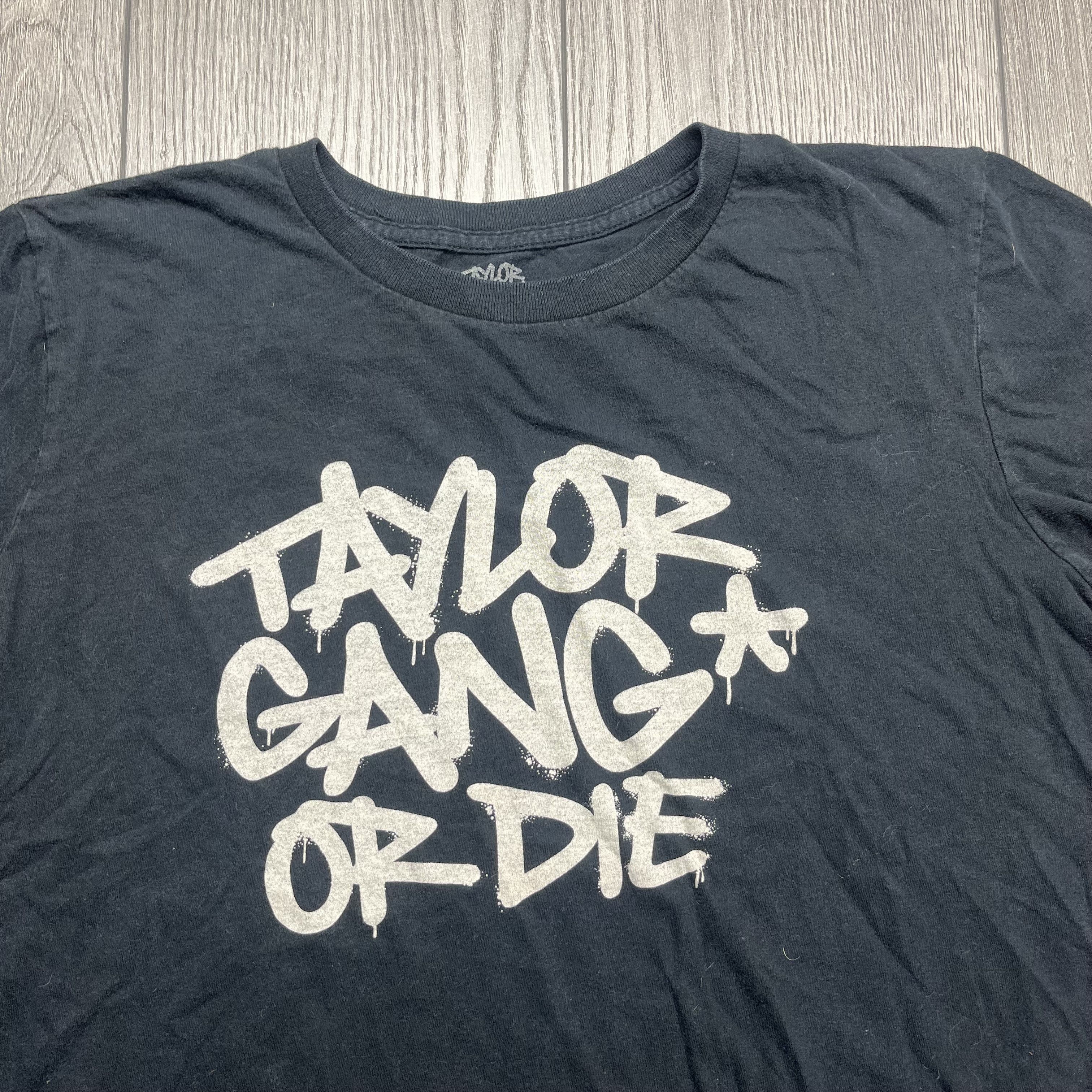 Taylor Gang × Vintage × Wiz Khalifa Vintage Taylor Gang Graffiti T Shirt Medium Hip Hop Size US M / EU 48-50 / 2 - 2 Thumbnail