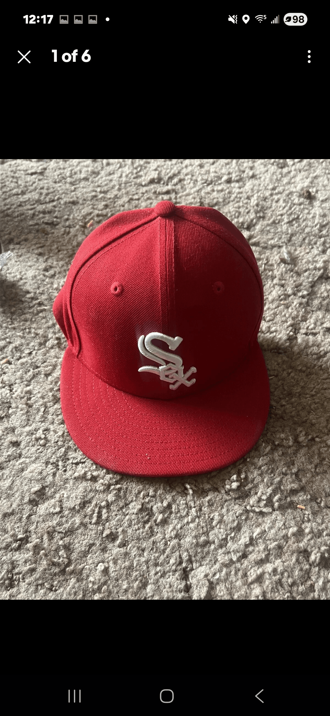 Other WHITE SOXS RED NEW ERA FITTED Size ONE SIZE - 1 Thumbnail