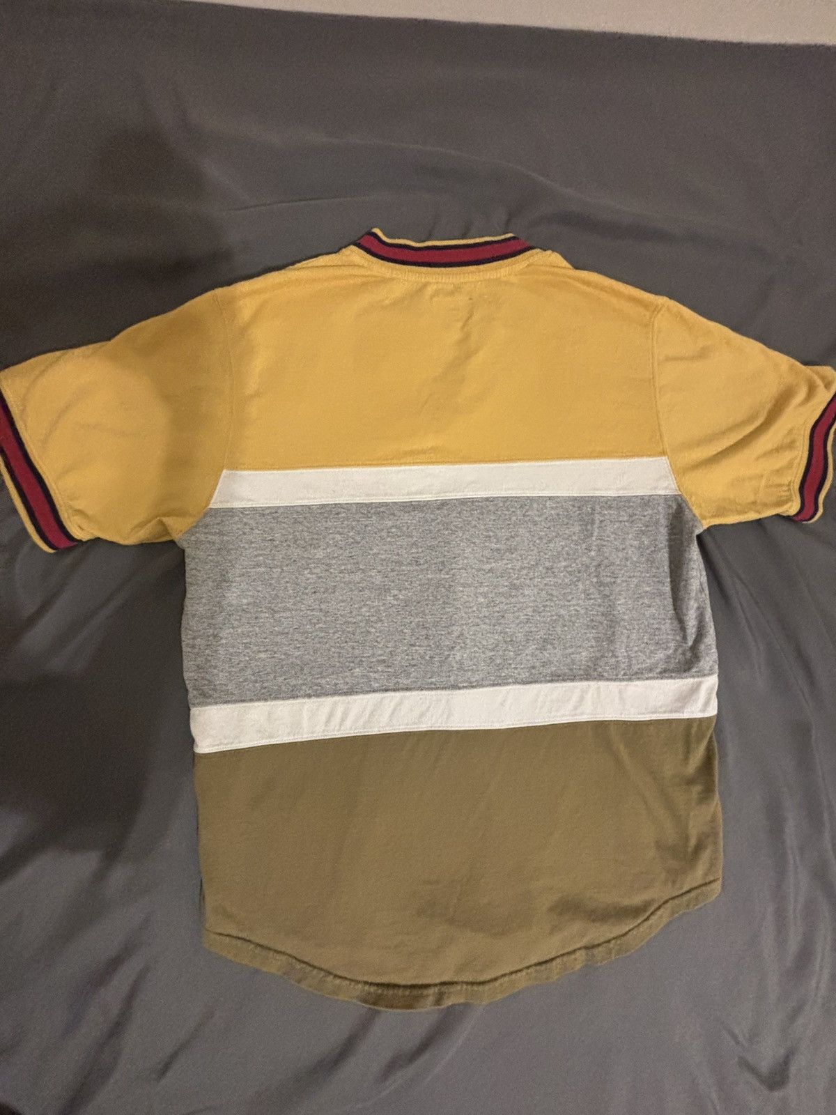 Supreme Supreme Tri-Color Baseball Tee Size US M / EU 48-50 / 2 - 4 Thumbnail