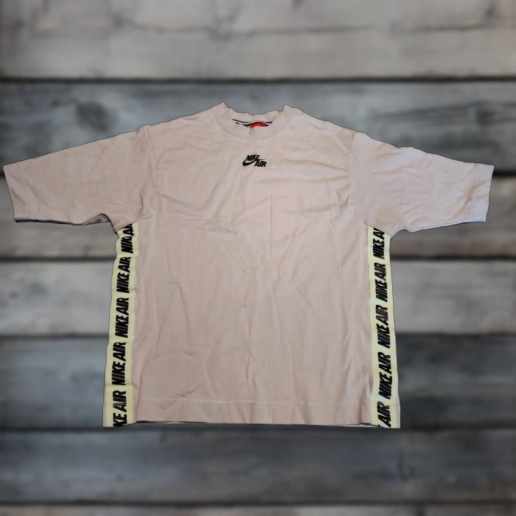 Nike Nike Air Men's Athletic Short Sleeve Shirt Size XL Crew Neck Multicolor Nike Swoosh Running Outdoor All Seasons Size US XL / EU 56 / 4 - 1 Thumbnail