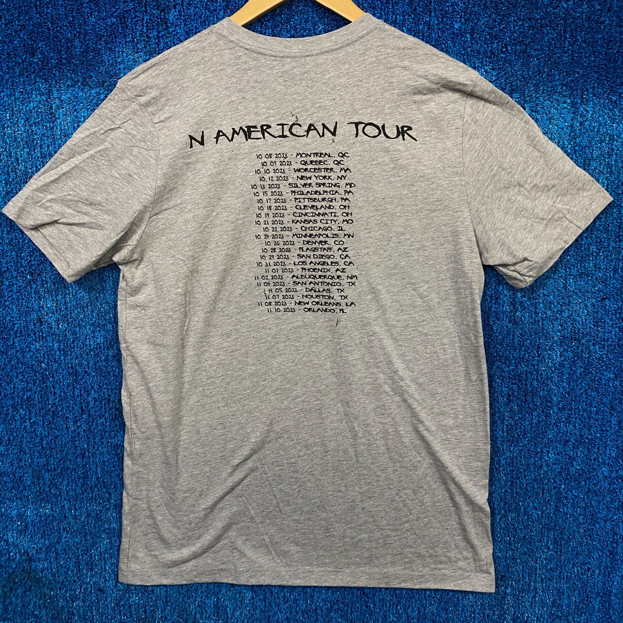 Band Tees Bullet for My Valentine North American 2023 Tour Dates Tee L Size US L / EU 52-54 / 3 - 3 Thumbnail
