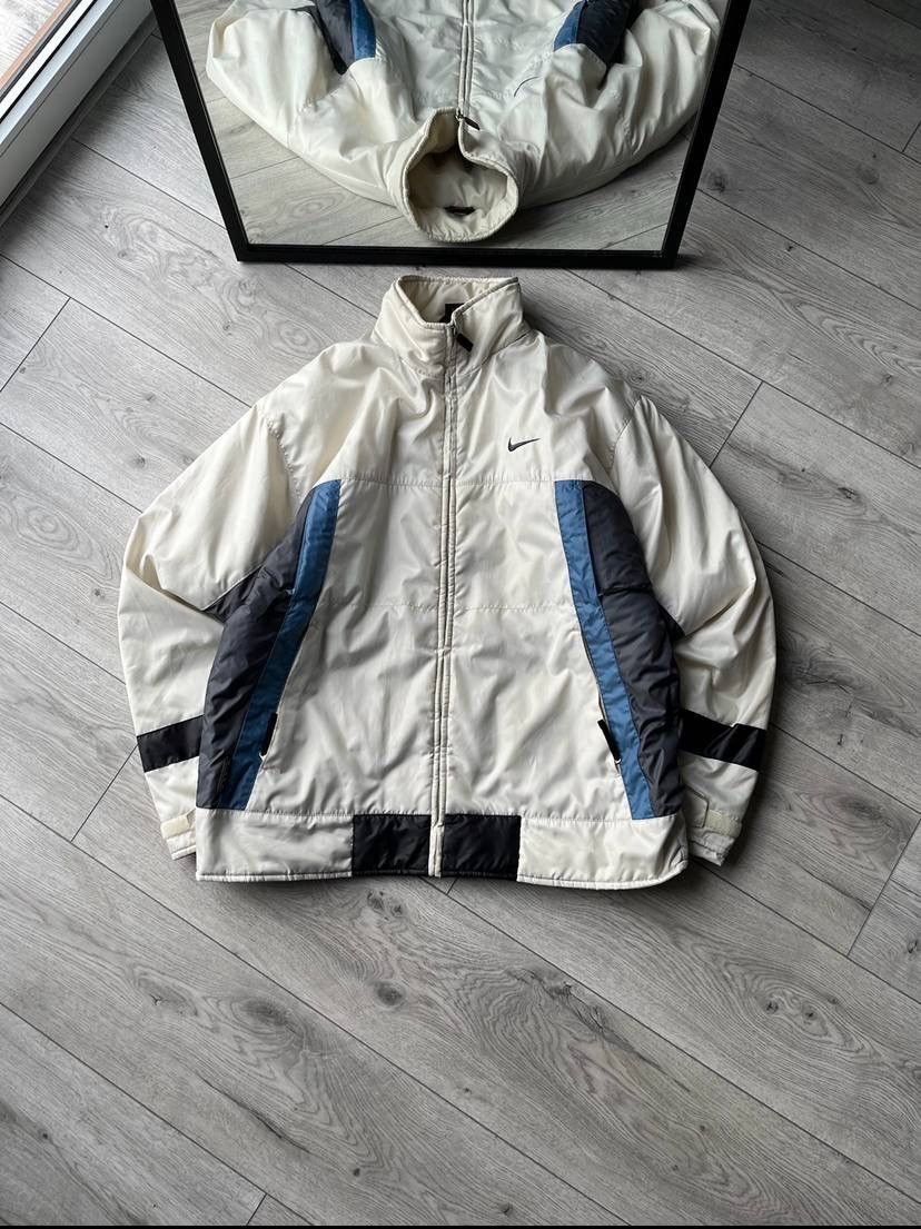 Nike Vintage Nike Swoosh Winter Down Jacket Y2K M | Grailed