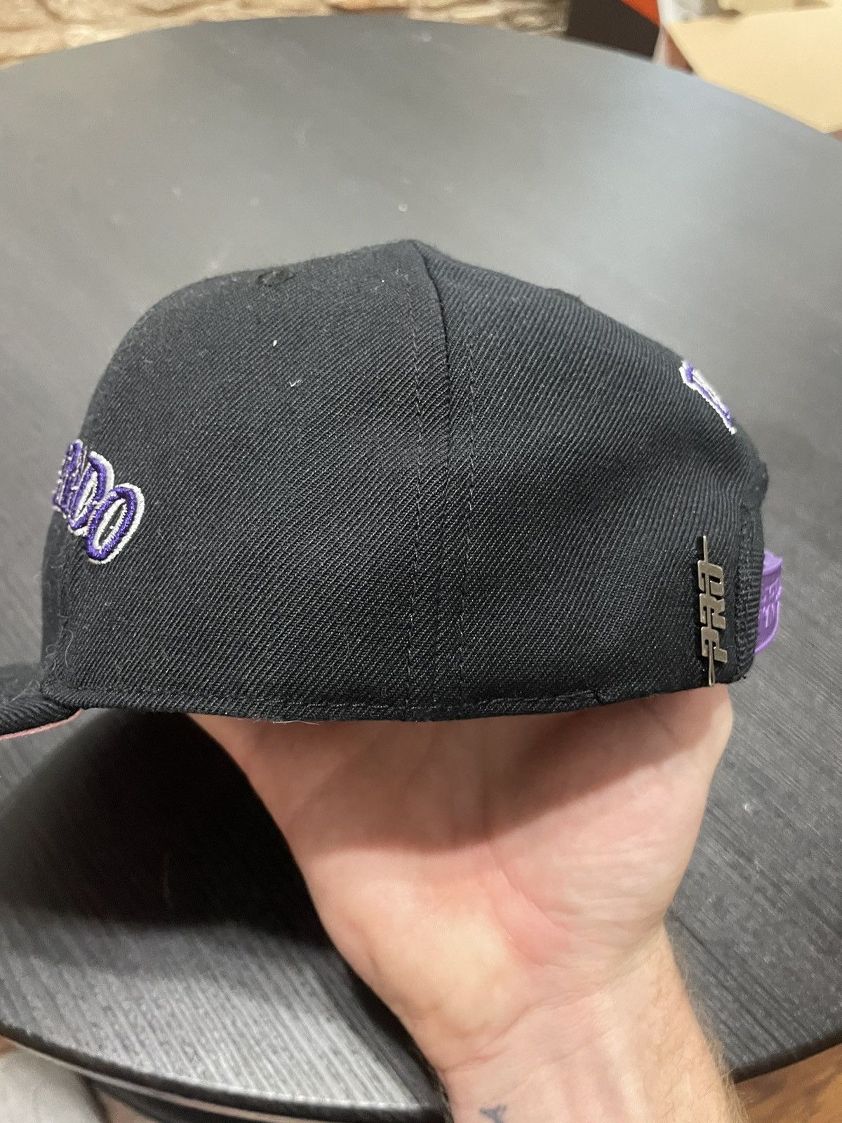 Pro Standard Pro Standard CO Rockies Snapback Black Purple Pink Under Size ONE SIZE - 5 Thumbnail