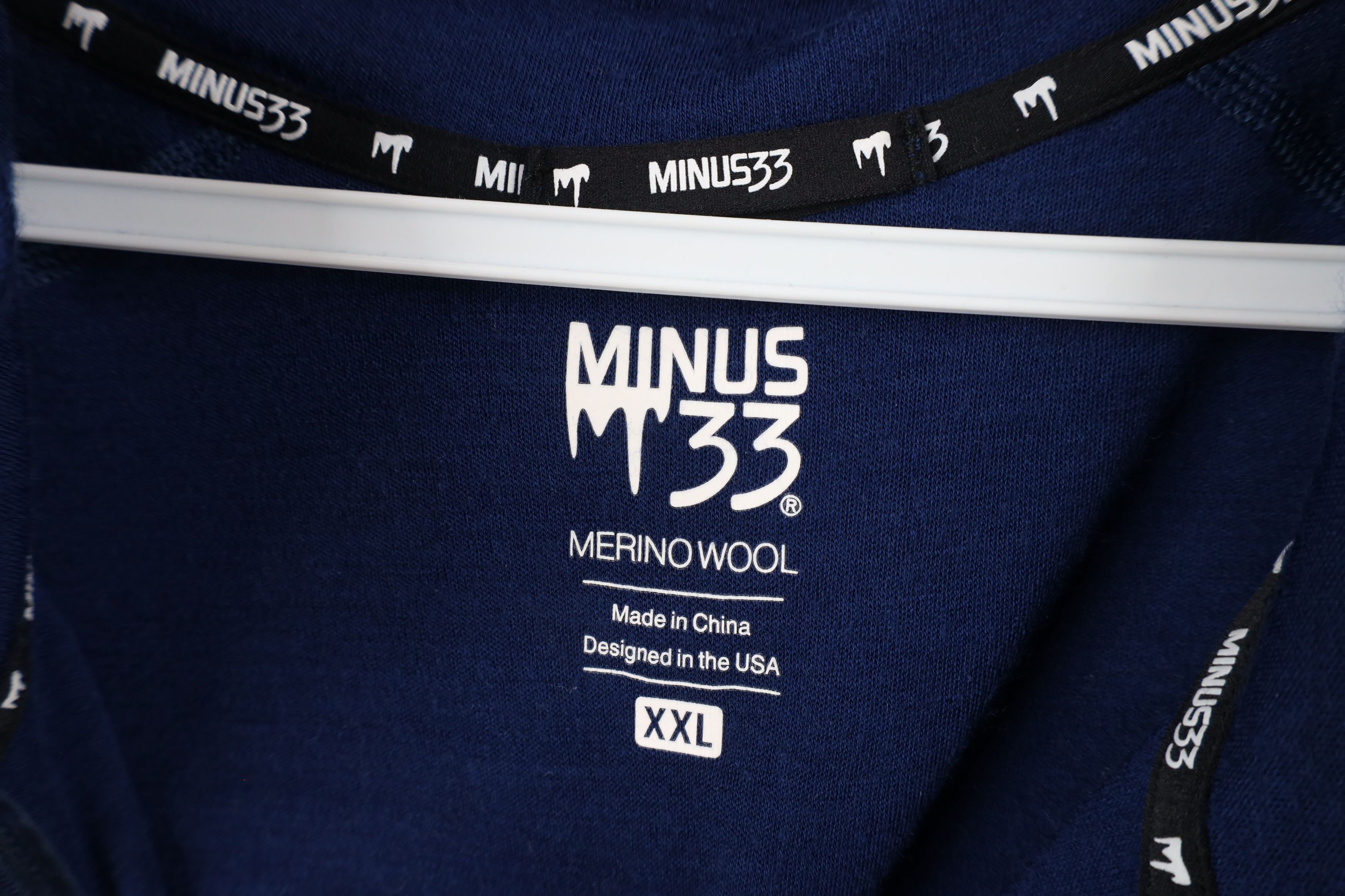 Vintage Minus 33 Merino Wool Half Zip Pullover Base Sweater Blue Size US XXL / EU 58 / 5 - 5 Thumbnail