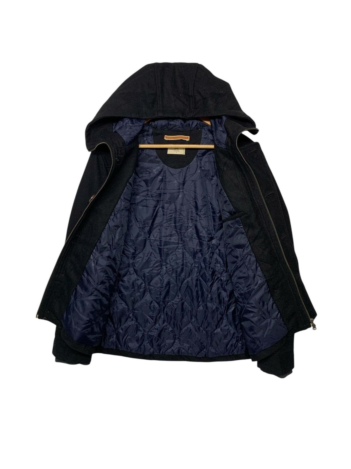 Designer × Japanese Brand Rare GRN Tokyo Clothing Wool Zipper Down Jacket Hoodie Size US M / EU 48-50 / 2 - 3 Thumbnail