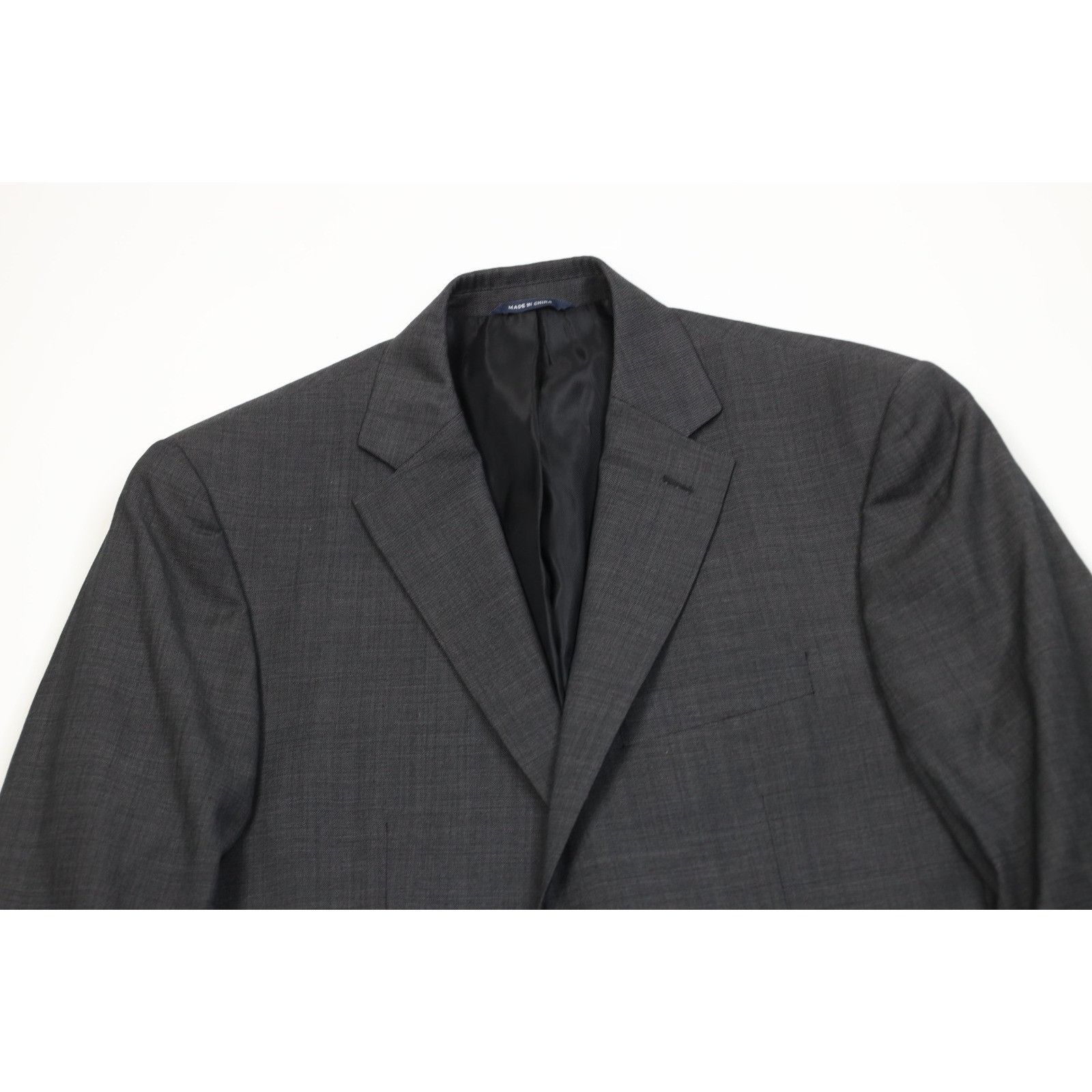 Ralph Lauren Ralph Lauren Wool 2 Piece Suit Wedding Charcoal Size 40S - 3 Thumbnail