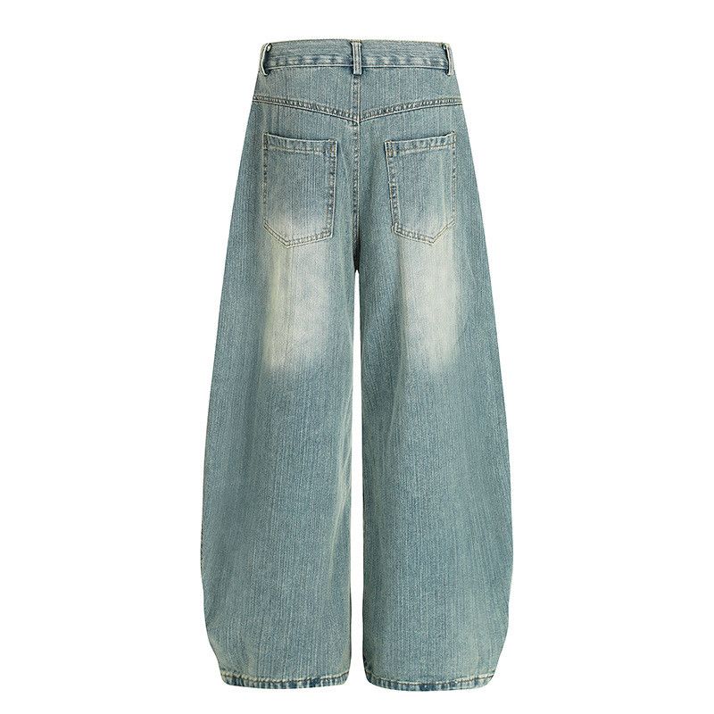 Vintage American retro splatter graffiti jeans for men Size US 32 / EU 48 - 2 Thumbnail