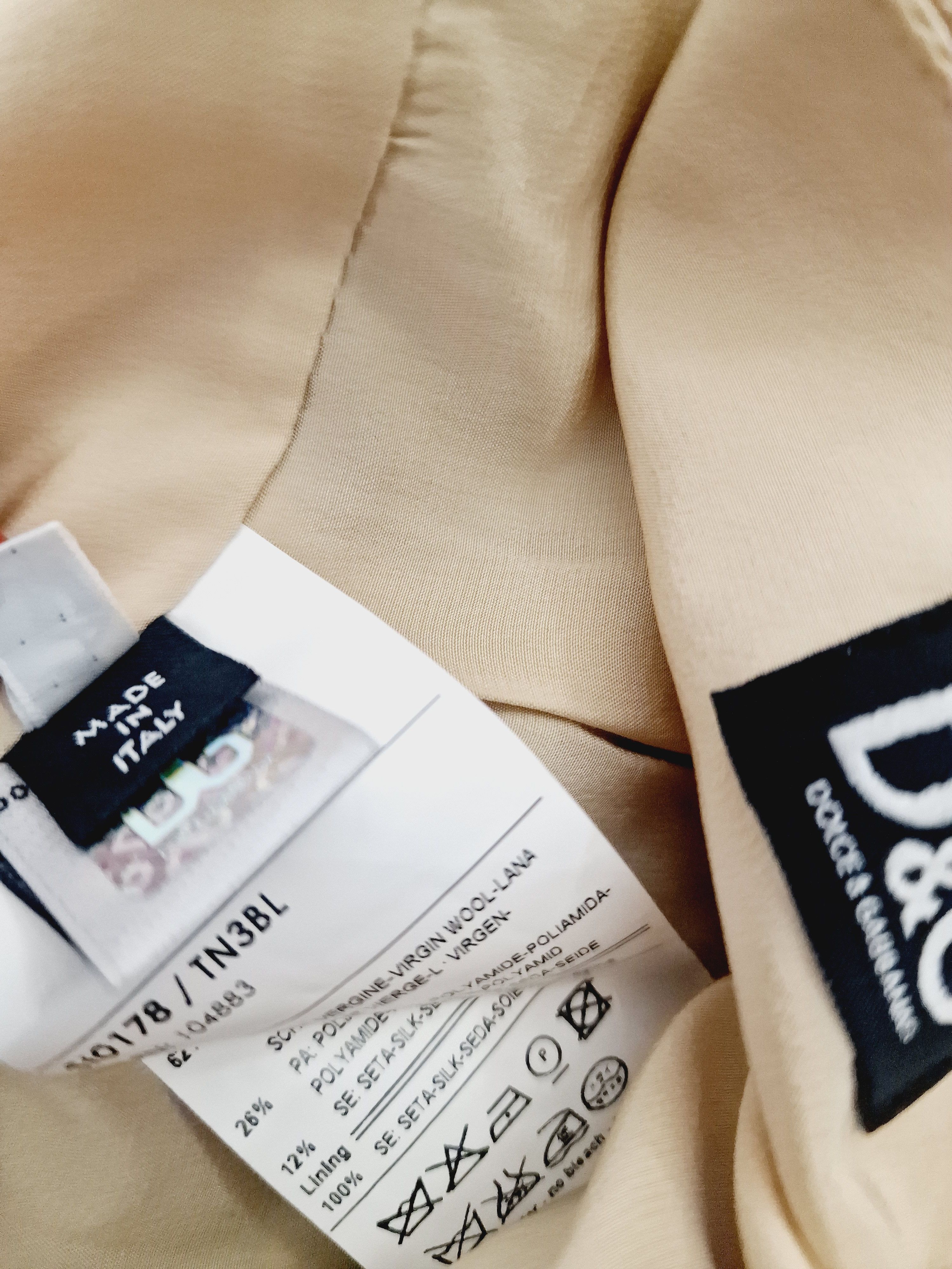 Dolce and Gabbana Tartan Trim Pleated Checked D&G Mini Skirt