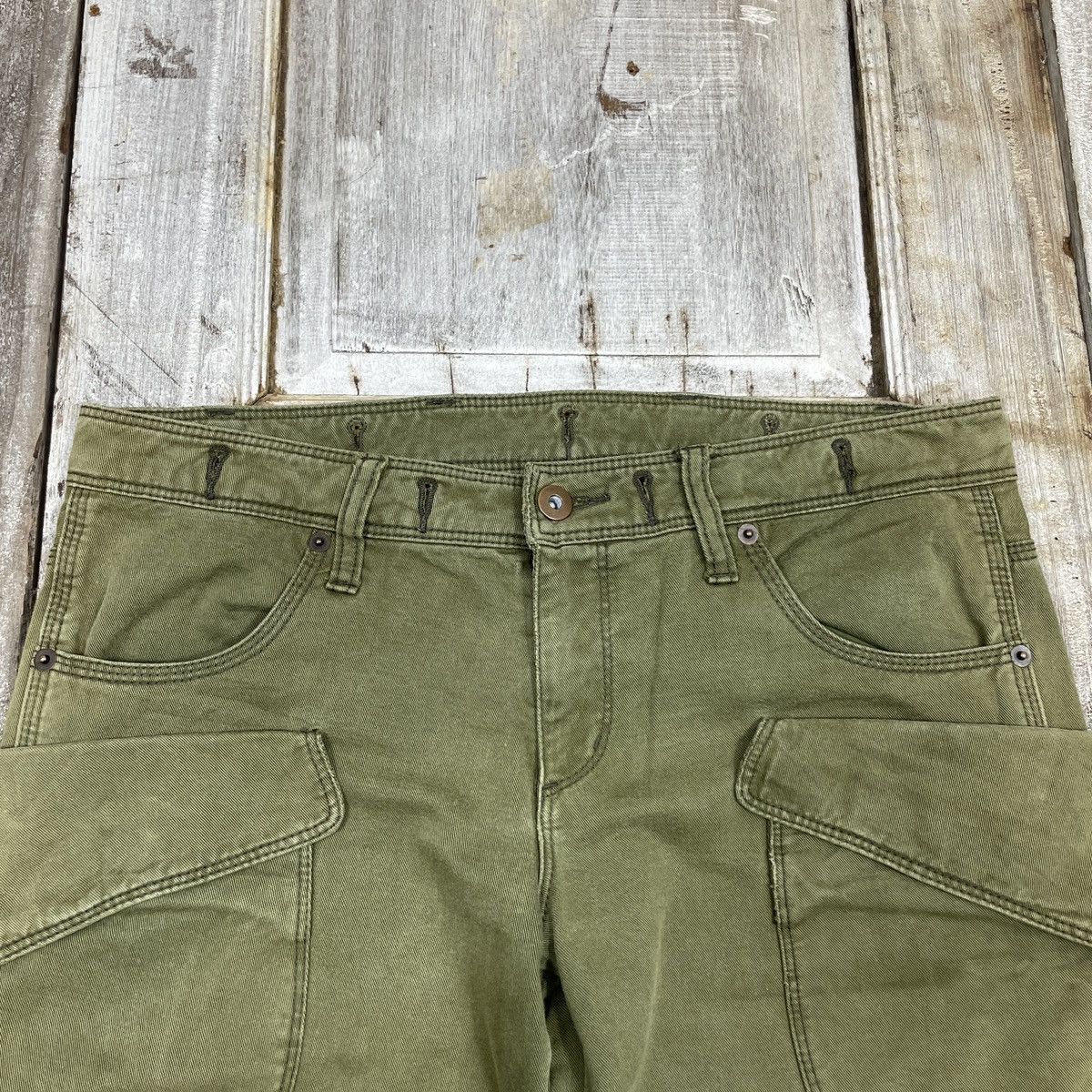 Japanese Brand × Vintage Vintage Japanese Brand Military Cargo Pant Size US 32 / EU 48 - 5 Thumbnail