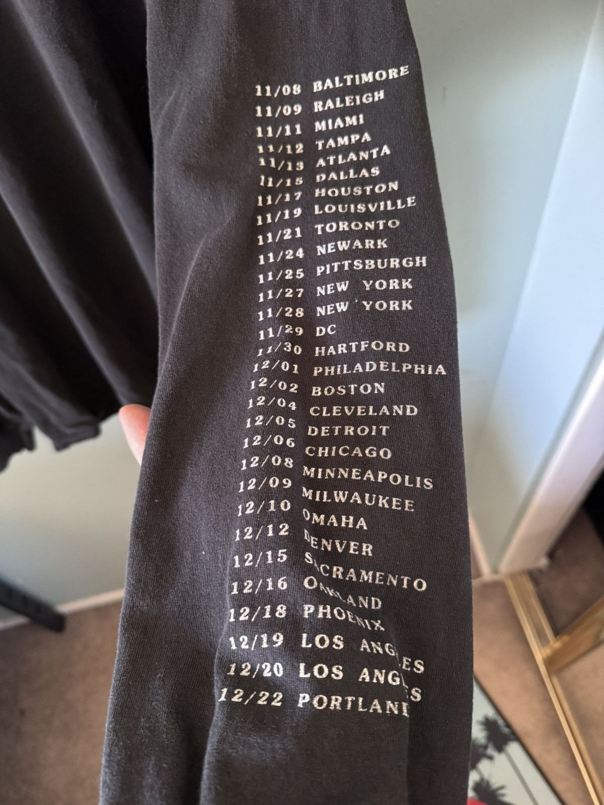 Travis Scott Travis Scott astroworld tour tee Size US XXL / EU 58 / 5 - 2 Thumbnail