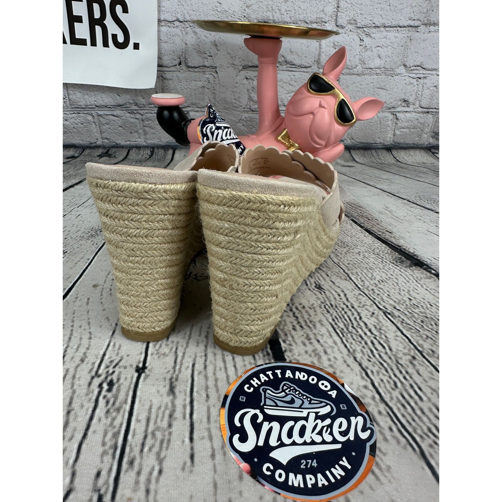 Kate Spade Kate Spade Tegan Wedge Sandals Espadrilles Heel Womens 8.5 Size US 8.5 / IT 38.5 - 4 Thumbnail