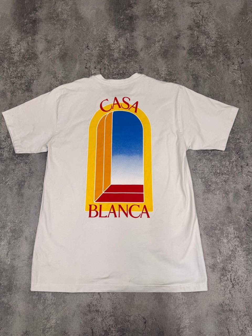 Casablanca Casablanca Tennis Club Men T-Shirt White Size XL Size US XL / EU 56 / 4 - 1 Thumbnail