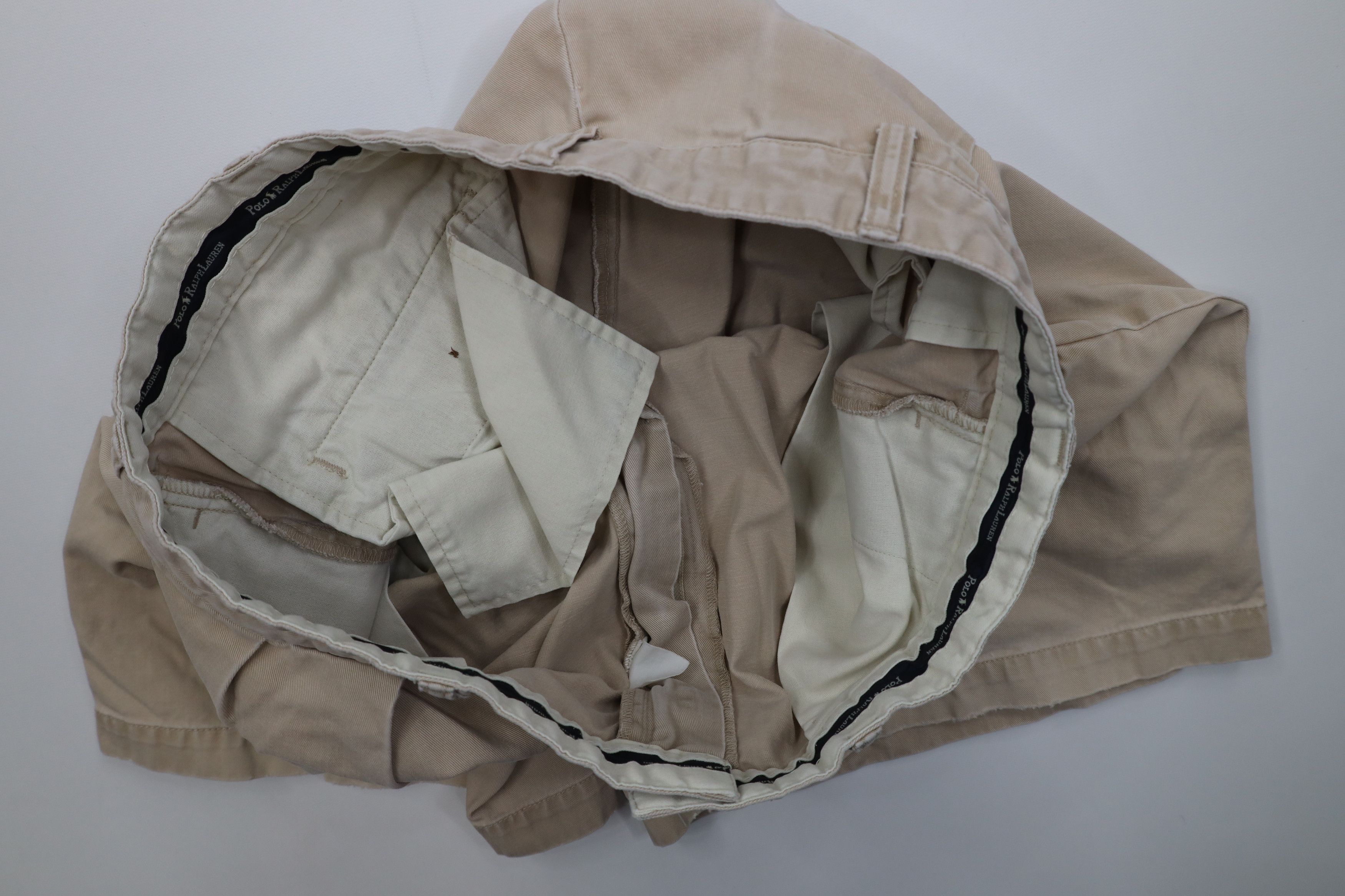 Ralph Lauren Vintage 90s Ralph Lauren Above Knee Chino Shorts Cotton Size US 36 / EU 52 - 8 Thumbnail