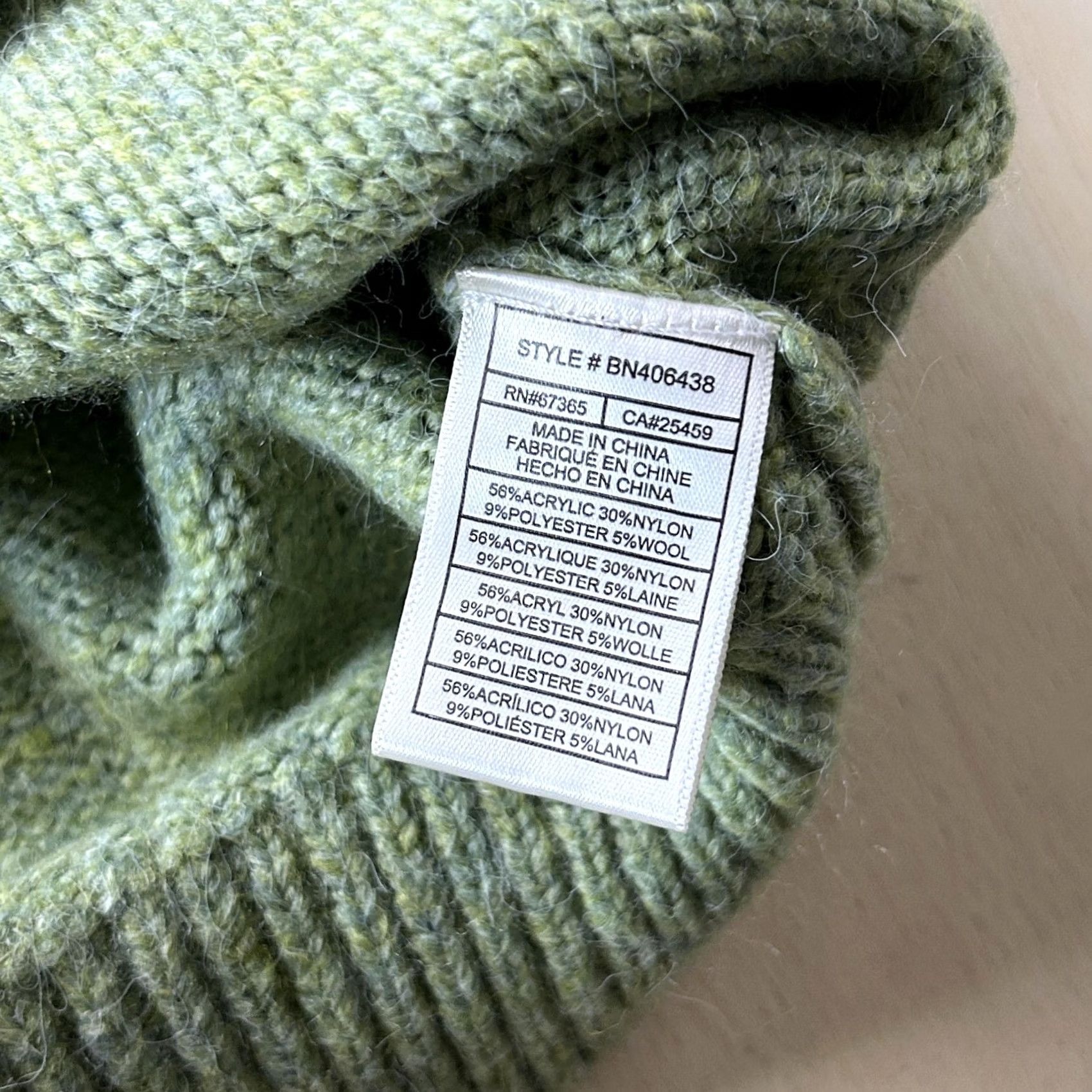 Steve Madden Steve Madden Sweater Womens XS Green Popcorn Yoke Knit Crewneck Pullover Size XS / US 0-2 / IT 36-38 - 4 Thumbnail