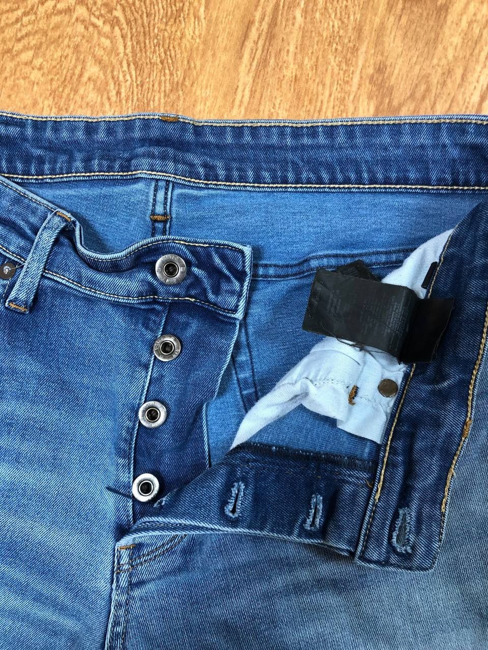 G-Star × Japanese Brand Crazy Crash Dirty Baggy Faded Jean Japan Avant Garde Style Size US 32 / EU 48 - 5 Thumbnail