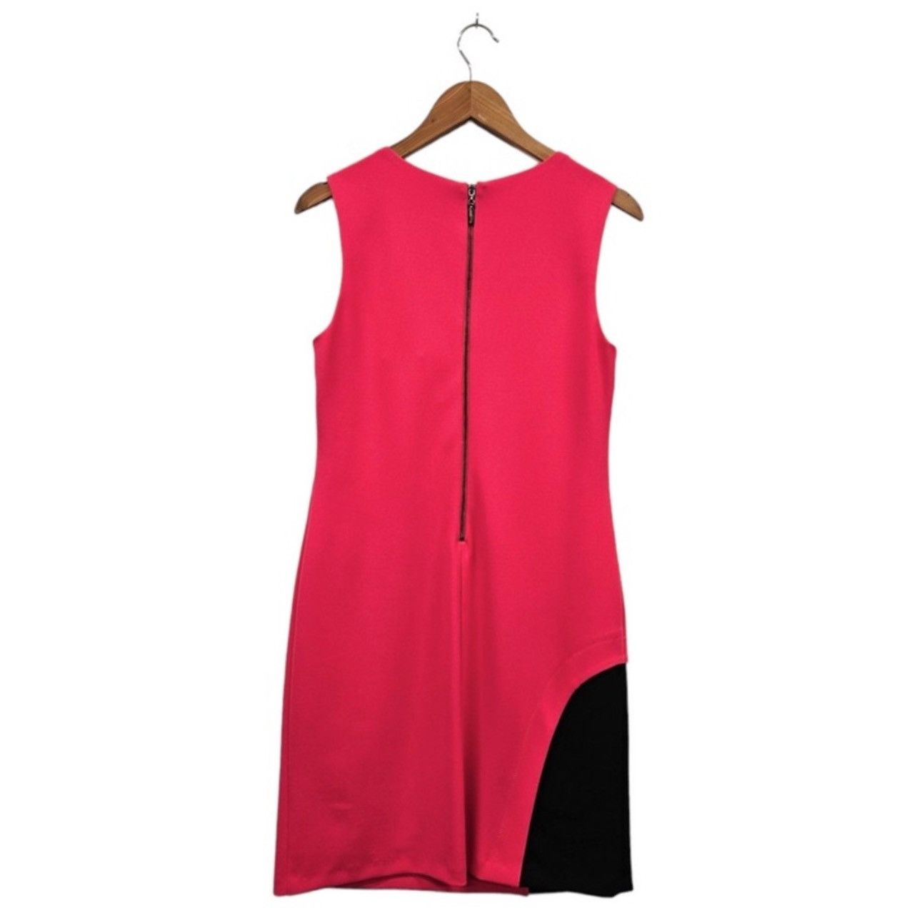 Joseph Ribkoff Hyper Hot Pink Colorblock Classic Mini Dress -  wpequipmentugltd.com