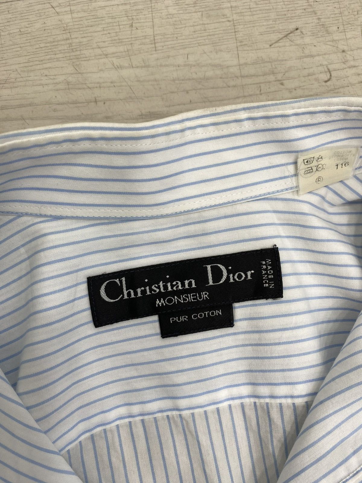 Christian Dior Monsieur Vintage Christian dior monsieur shirt Size US XL / EU 56 / 4 - 3 Thumbnail