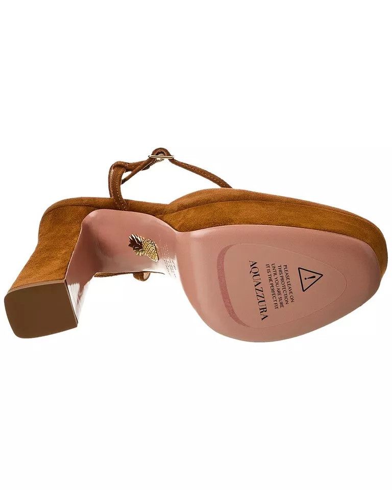 Aquazzura o1srvl11e1024 Platform in Brown Size US 7 / IT 37 - 4 Thumbnail