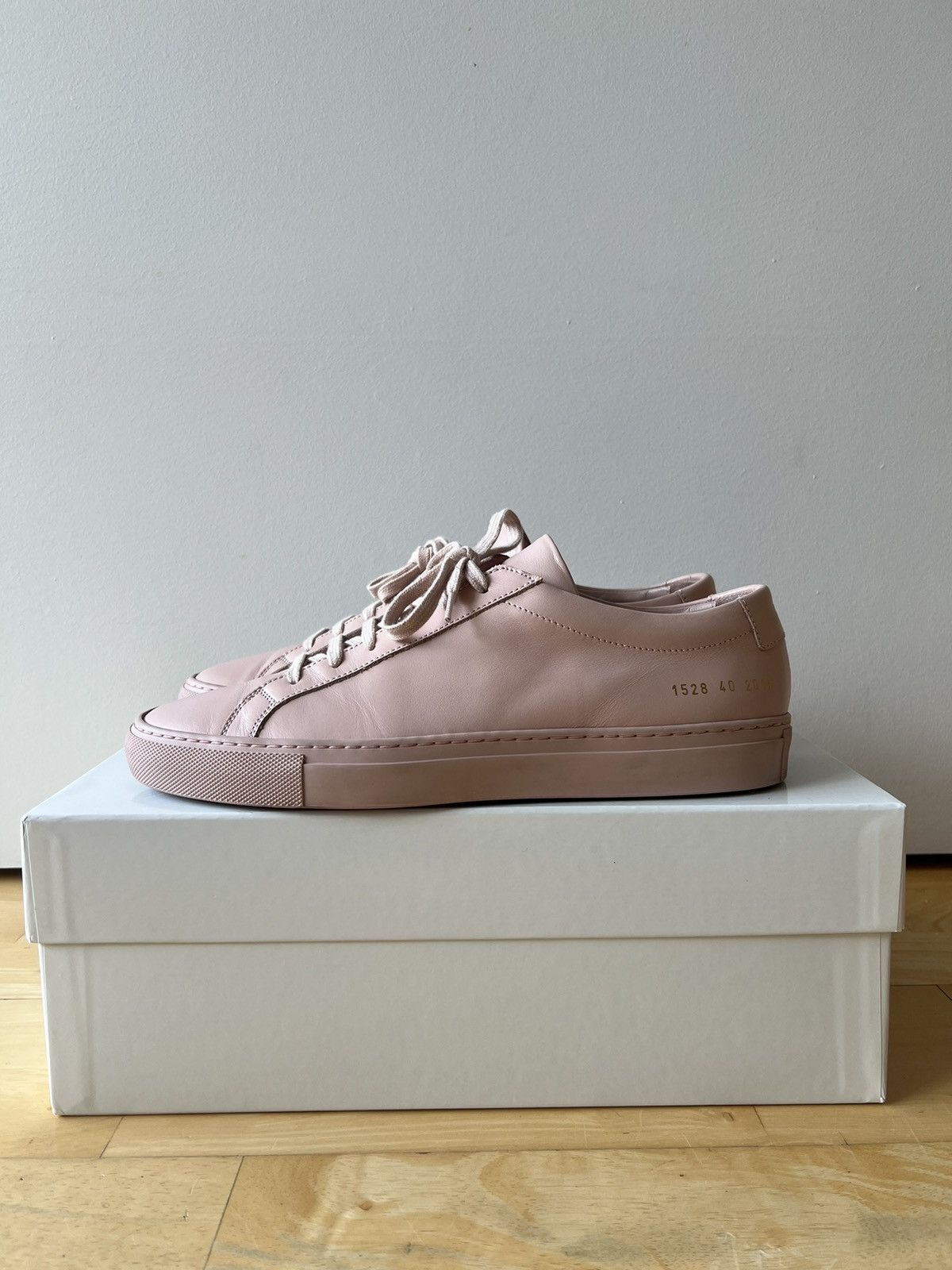 Common Projects Achilles sz40 Blush Pink Low Sneakers