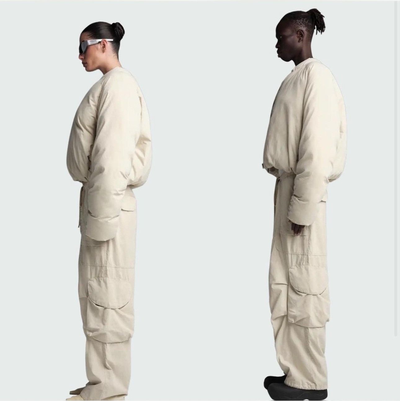 Entire Studios Entire Studios PILLOW BOMBER OFF WHITE UNISEX Size US S / EU 44-46 / 1 - 2 Thumbnail