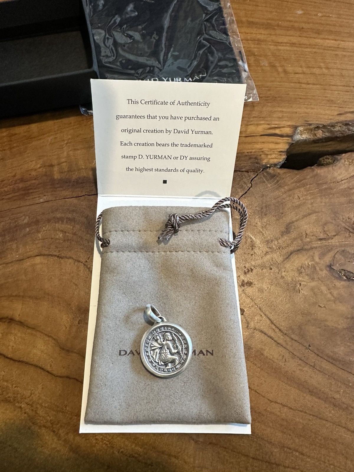 David Yurman David Yurman St. Christopher Amulet Pendant Size ONE SIZE - 2 Thumbnail