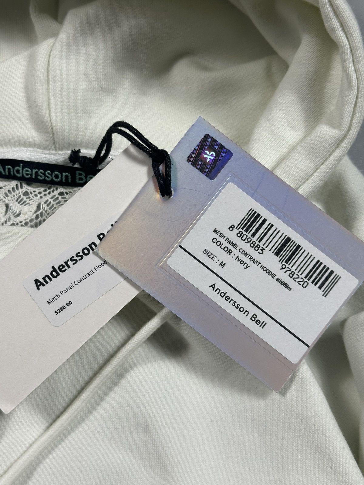 Andersson Bell Andersson Bell Mesh Panel Contrast Hoodie Size US M / EU 48-50 / 2 - 12 Thumbnail