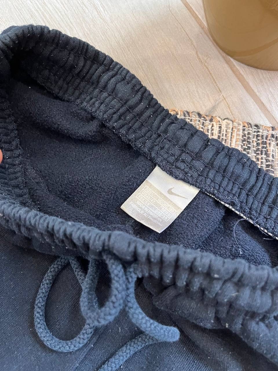 Nike × Vintage Vintage Nike style sweatpants navy faded baggy fleece pants Size US 31 - 18 Thumbnail