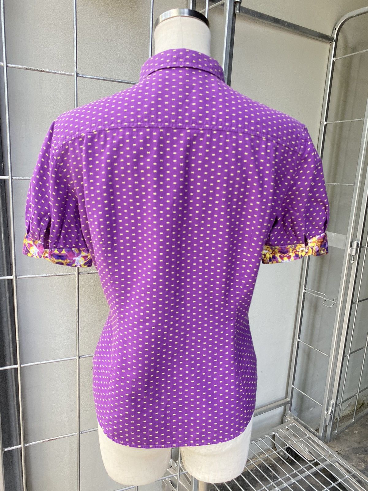 Paul Smith Paul Smith black label purple shirt Size S / US 4 / IT 40 - 3 Thumbnail