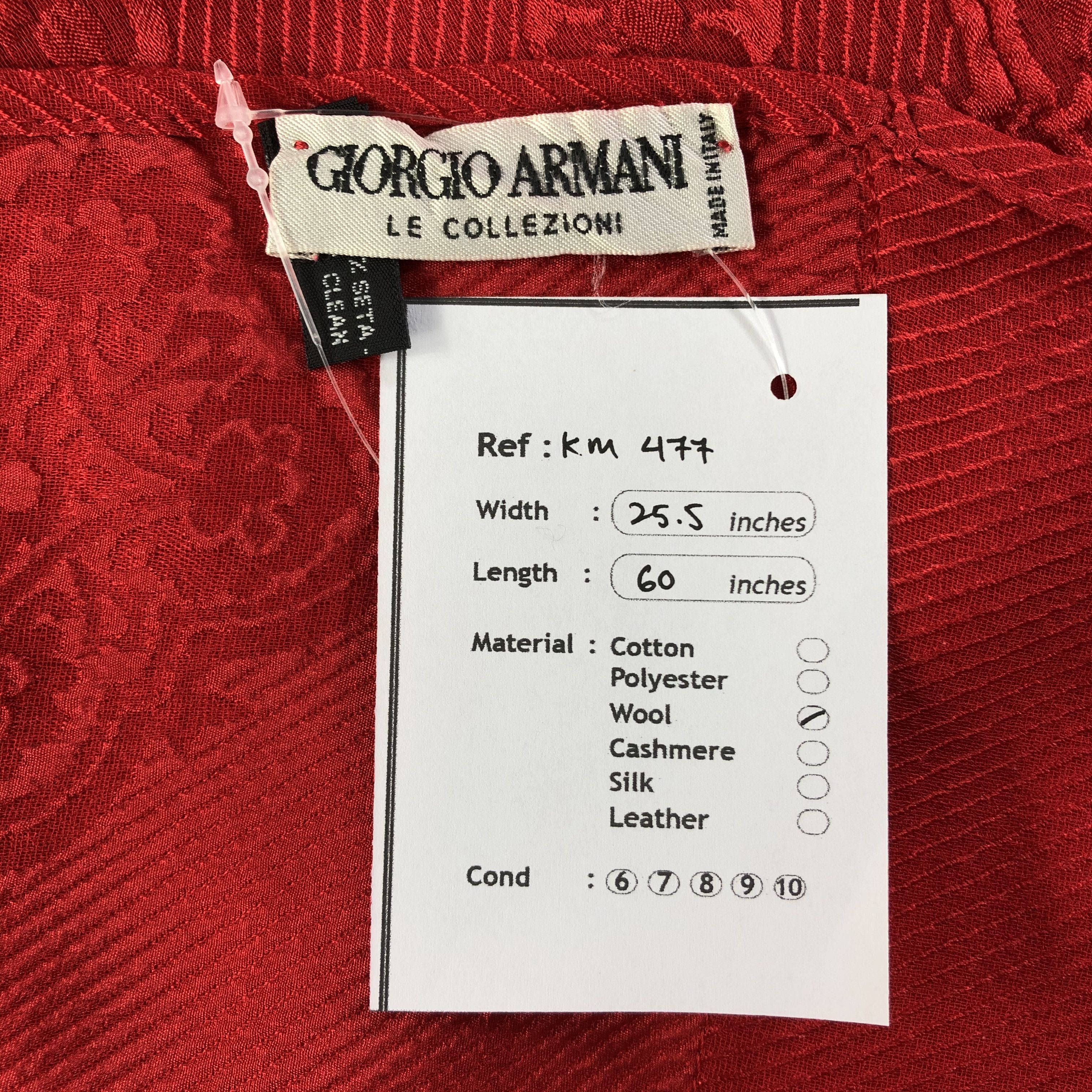 Giorgio Armani × Vintage Giorgio Armani Scarf / Muffler / Neckwear Size ONE SIZE - 5 Thumbnail