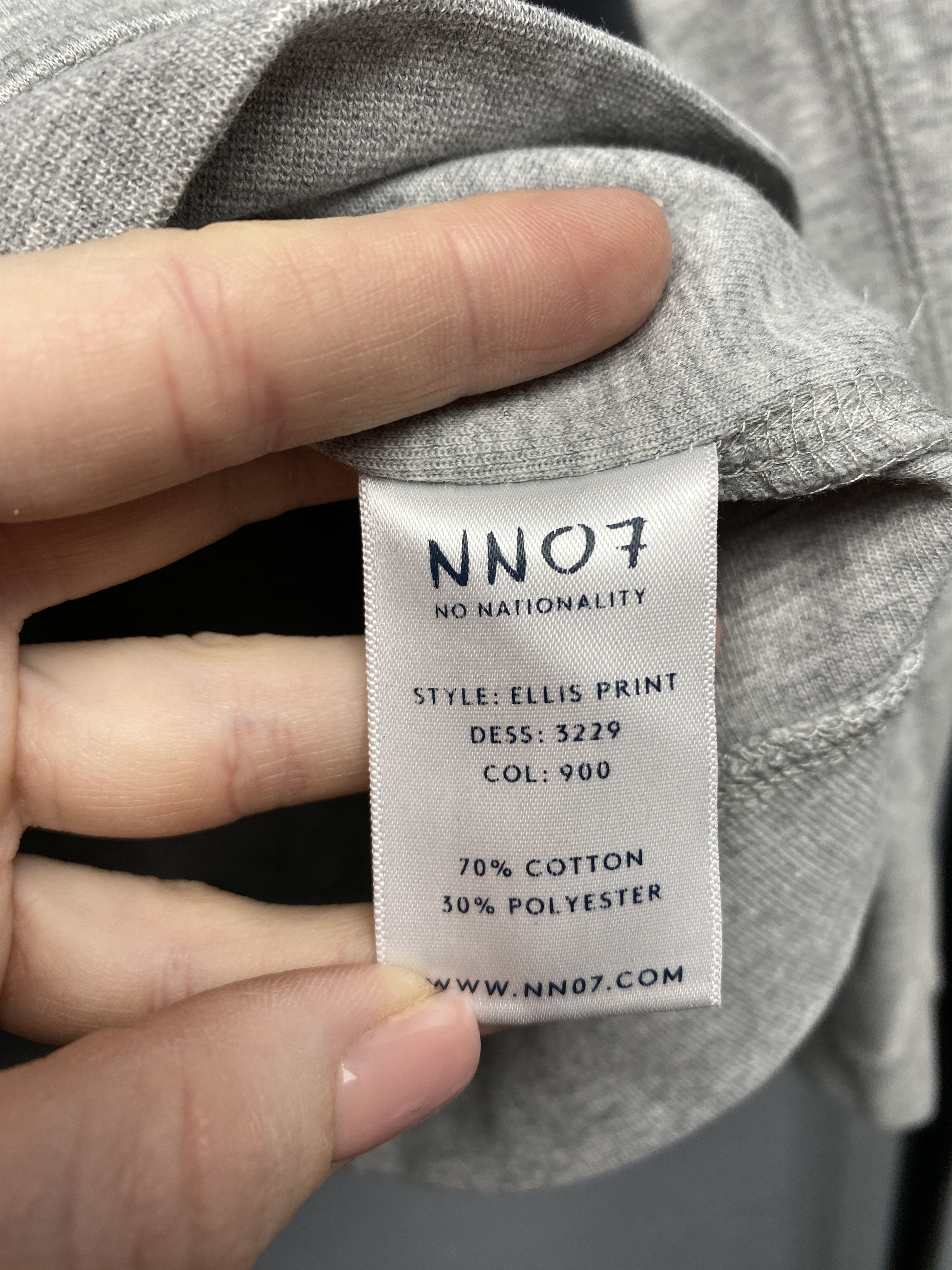 NN07 × Vintage Nn07 No Nationality Mens Crew Neck Sweatshirt Size US L / EU 52-54 / 3 - 4 Thumbnail