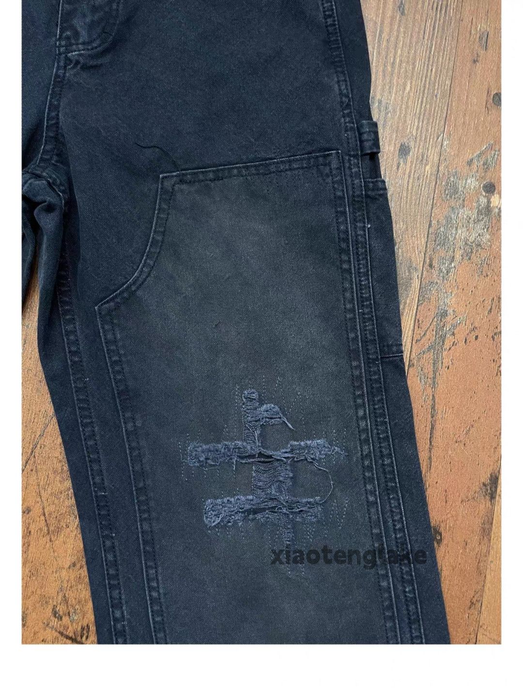 Vintage zx utility skate hiphop loose baggy carpenter pants Size US 30 / EU 46 - 3 Thumbnail